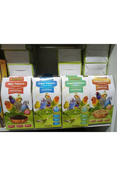 EuroGold KABUKSUZ YULAF 150 GRAM+ASPUR TOHUMU 150 GRAM+KENEVIR YEM KATKISI 10...