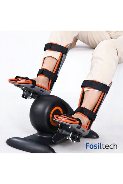 FOSILAVM Evde Fizik Tedavi İçin Egzersiz Robot Bisikleti + Bacak Sabitleme Ap...