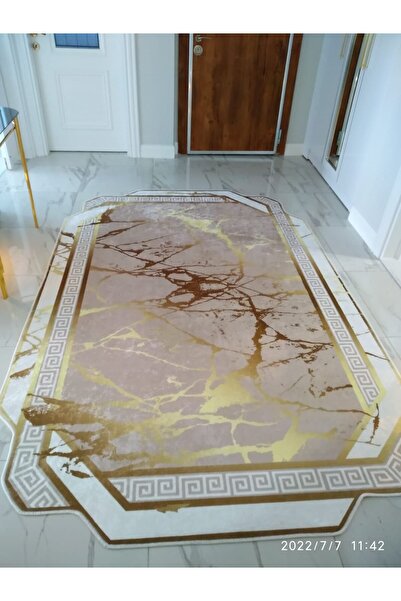 Home Yıkanabilir Kaymaz Taban Halı Mutfak Dekor Yolluk Koridor Salon Halısı