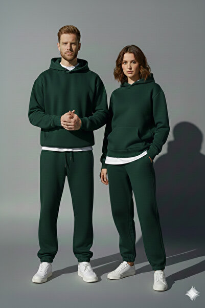 ALİ.COM Winter Lover Couple Combination, Men's and Women's Bottom Top Set Men/Women 2-Piece