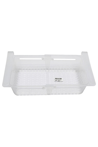 shopwave رف سلة قابل للتمدد والانكماش داخل الخزانة - مصفاة معلقة للحوض (5047)