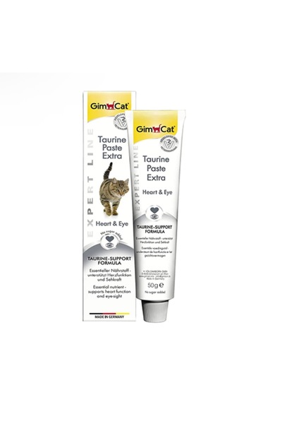 Gimcat فيتامين جيم كات بالتورين للحفاظ على صحة العيون والقلب للقطط 50مل