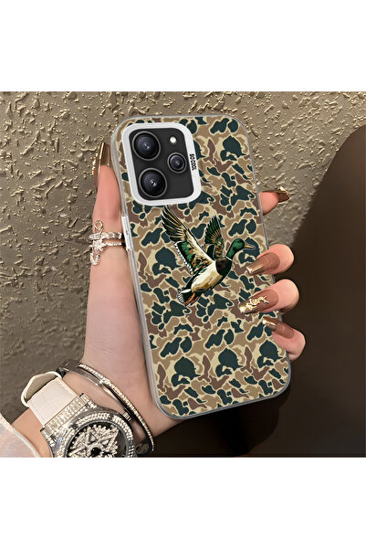 Hontinga حافظة متوافقة مع هاتف Xiaomi Redmi 12 4G، حافظة صلبة مضادة للسقوط، ن...