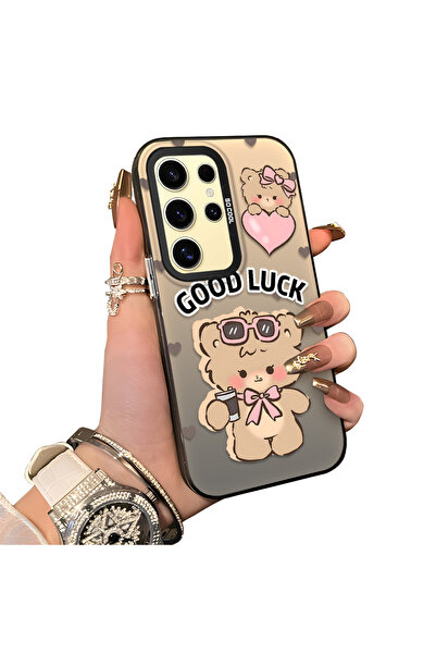 ucuc حافظة واقية من السيليكون المتوافقة مع هاتف سامسونج جالاكسي S24 الترا، حا...