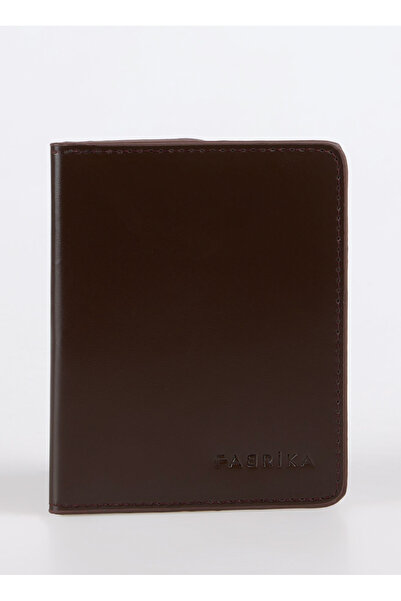 Fabrika Frk 354 Crayz Kahve Kahve Erkek Deri Kartlık