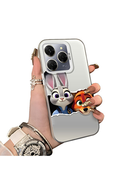 ucuc حافظة حماية من السيليكون متوافقة مع هاتف Tecno Spark 20 Pro 5G، بتصميم ش...