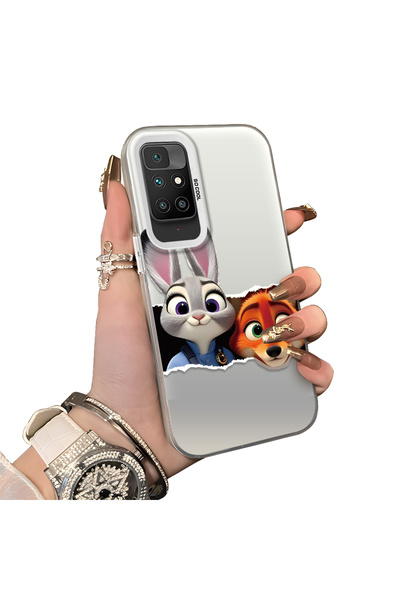 ucuc حافظة حماية لشخصية الرسوم المتحركة من السيليكون المتوافقة مع هاتف Xiaomi...