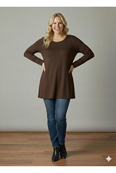 Vinola Large size lycra viscose fabric blouse