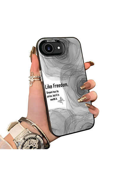 ucuc حافظة واقية من السيليكون المتوافقة مع هاتف iPhone 16e ذات حافة أكريليك و...