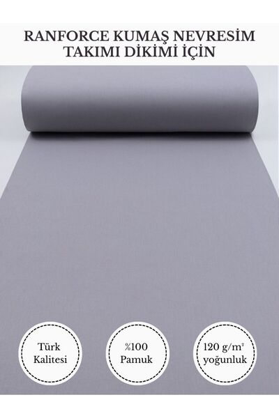 FabricMarket Ranforce tkanina za šivanje navlaka za poplun – 100% pamuk , 240...