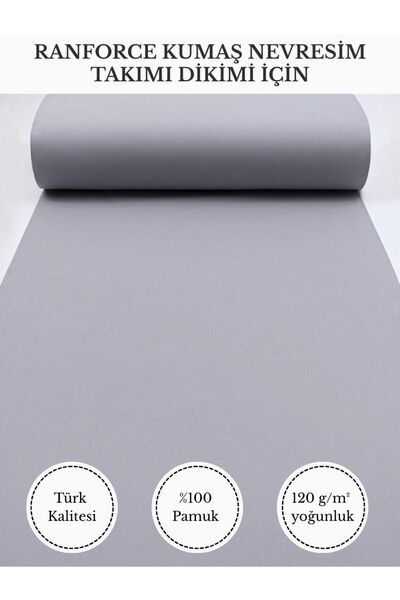 FabricMarket Ranforce tkanina za šivanje navlaka za poplune – 100% pamuk , 24...