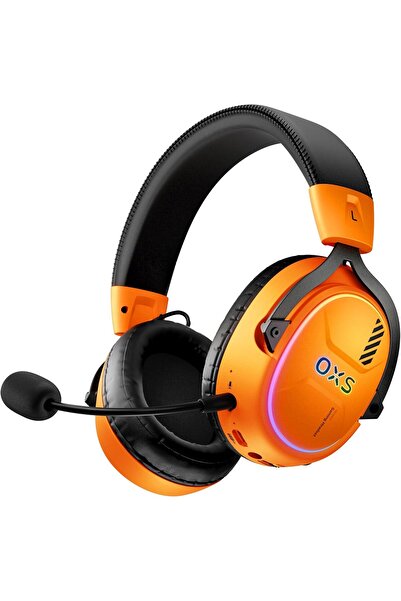 Oxs سماعة ألعاب لاسلكية بصوت محيطي 7.1 وعمر بطارية يزيد عن 70 ساعة