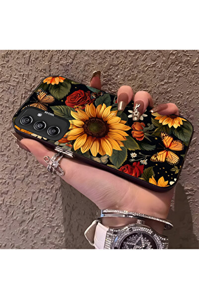 Hontinga حافظة هاتف متوافقة مع هاتف سامسونج جالاكسي M34، حماية للكاميرا، ظهر ...