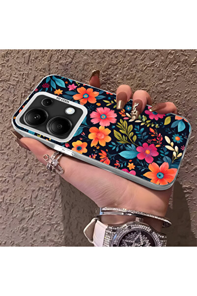 Hontinga حافظة هاتف Xiaomi Poco M6 Pro 4G المتوافقة مع حماية الكاميرا، ظهر صل...