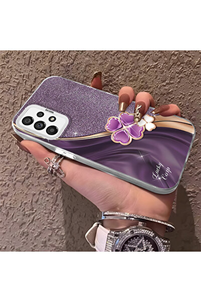 Hontinga حافظة هاتف متوافقة مع هاتف سامسونج جالاكسي A73، غطاء خلفي صلب مضاد ل...