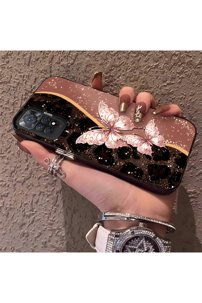 Hontinga حافظة هاتف Xiaomi Redmi Note 12 Pro 4G المتوافقة مع الهاتف ذات ظهر ص...