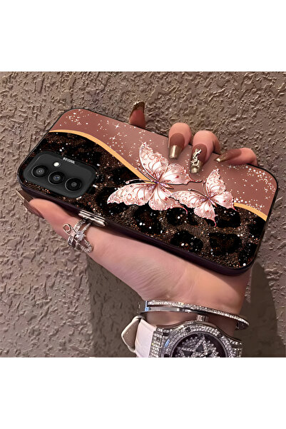 Hontinga حافظة هاتف متوافقة مع هاتف سامسونج جالاكسي M23/M13، غطاء خلفي صلب مض...