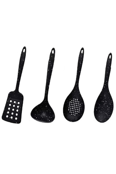 Smart Kitchen طقم 4 ملاعق طبخ سيليكون