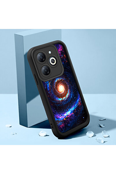 Hontinga حافظة هاتف من السيليكون الناعم متوافقة مع هاتف Infinix Smart 8/8 Pro...