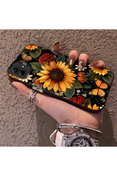 Hontinga حافظة هاتف متوافقة مع هاتف سامسونج جالاكسي A03، حماية للكاميرا، ظهر ...