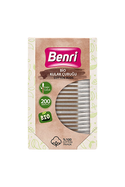 Benri Bio Kulak Çubuğu 200 Adet