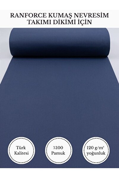 FabricMarket Ranforce Fabric for Sewing Quilts – 100% Cotton, 240 cm × 100 Cm, Plain Dyed Marble Effect