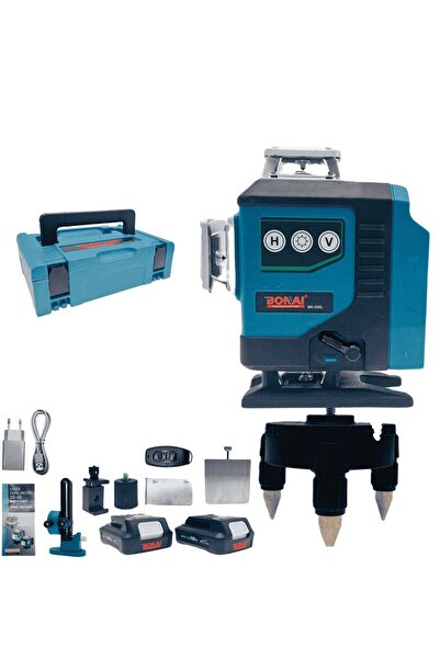 Bonai 16 Line 4D Green Beam Laser Level