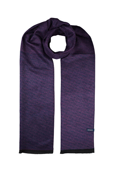 Hatemoğlu Siyah Desenli Atkı