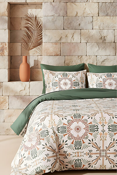 Rivaİstanbul Etnik Saray Çift Kişilik Nevresim Takımı Pamuklu