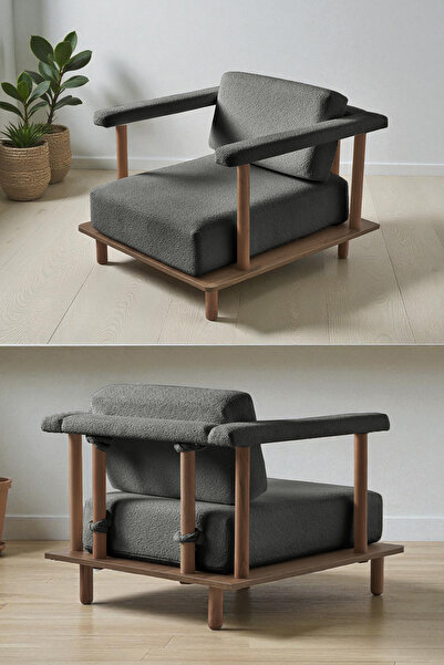 Eymense Pia Tekli Koltuk Antrasit