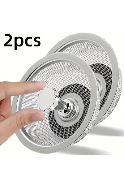 Choice قطعتان أو نصف قطعة من فلتر حوض المطبخ المصنوع من الفولاذ المقاوم للصدأ...