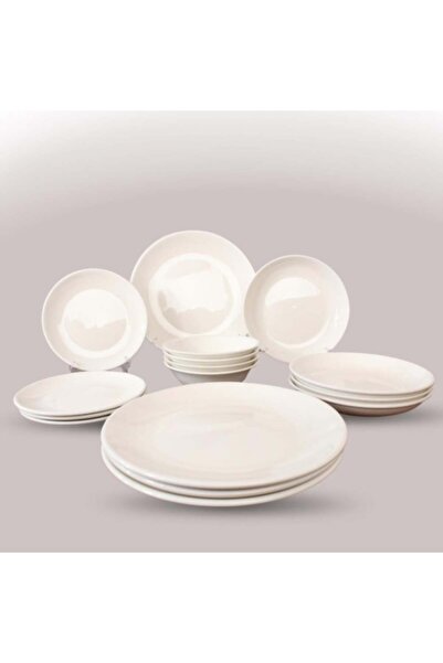 Generic High quality 16-piece white porcelain dinnerware set