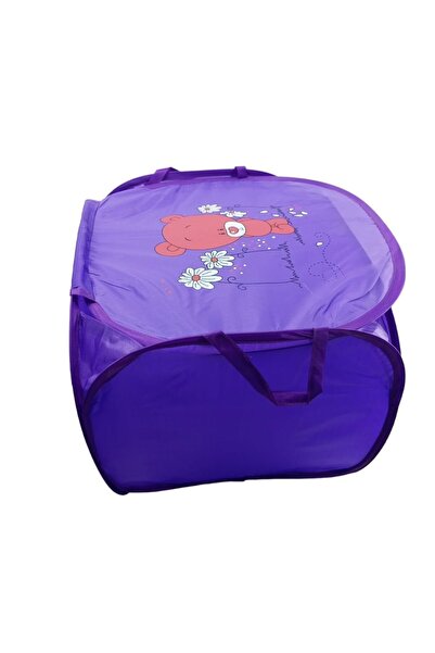 DRAMA HOME خيمة لعب محمولة قابلة للطي للأطفال، لون بنفسجي