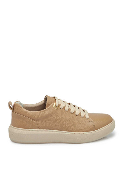 Tergan Bej Hakiki Deri Kadın Sneaker - K25S1AY68140-T8Z