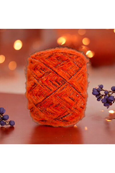 Kırlangıç Moher Mohair & Crystal Glitter Beard Mix Design Hand Knitting Rope 140 Gr