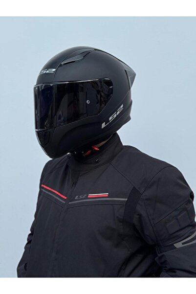 LS2 RAPID 2 SPOYLER SİYAH VİZÖR [+1 ŞEFFAF VİZÖR]