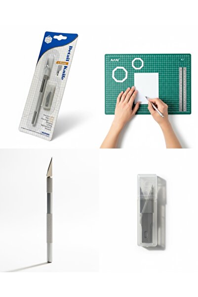 Beimo Kretuar Kesim Bıçağı 5'Li Yedekli Set