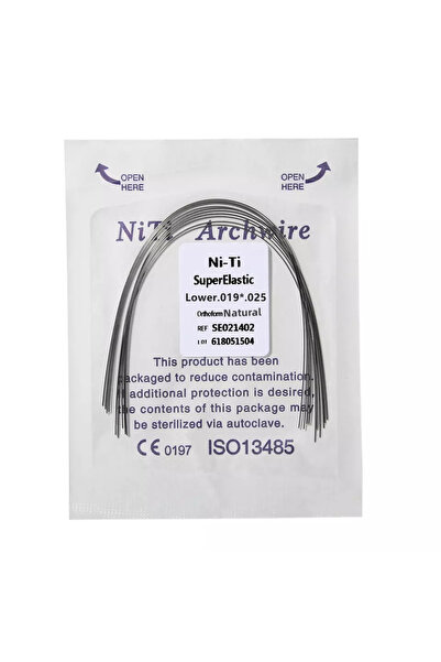 choice2 19x25 Lower PIORPOY 10 Pcs Dental Ortodoncia Super Elastic Niti Archw...