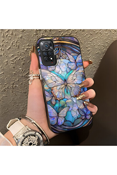 Hontinga حافظة متوافقة مع هاتف Xiaomi Redmi Note 11 Pro، حافظة صلبة مضادة للس...