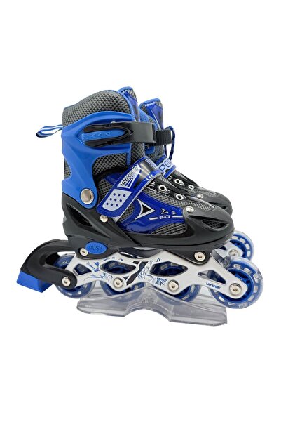 lorashop Ayarlanabilir Işıklı Çocuk Pateni | Alıştırma & Sıralı Teker – 3+ Yaş