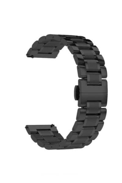 FERRO حزام ساعة من الفولاذ الأسود مقاس 44 ملم FSWMK222-G