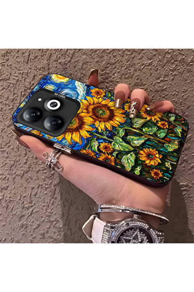 Hontinga حافظة هاتف متوافقة مع Infinix Hot 40i، حماية للكاميرا، ظهر صلب مضاد ...