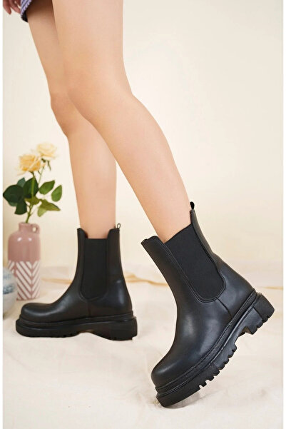 Baybonza Luis a Costa 002 Black Elastic Women's Boots