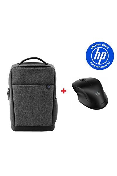 HP 255 Dual Bluetooth Kablosuz Mouse + Renew Travel Sırt Çantası