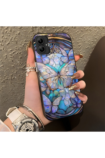 Hontinga حافظة متوافقة مع هاتف سامسونج جالاكسي A05، حافظة هاتف صلبة مضادة للس...