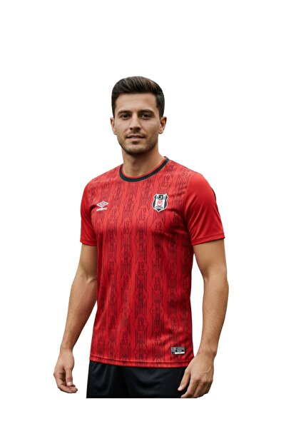 Beşiktaş قميص كرة اليد الأحمر من أومبرو 25/26