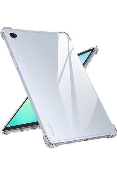 Nezih Case Samsung Galaxy A11 X133 8.7 Inch Compatible Corner Protected Nitro Transparent Tablet Case