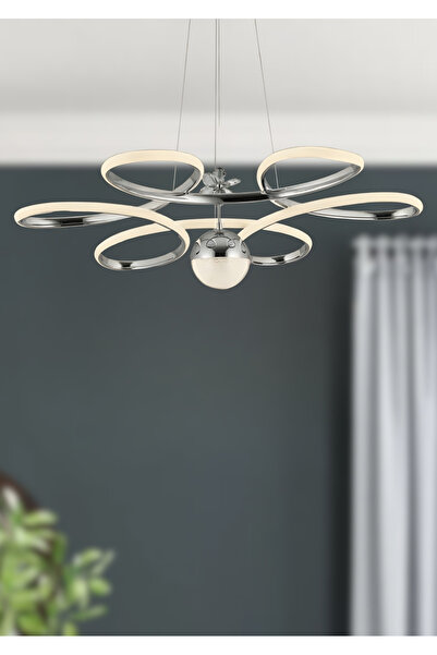 RONİSU AYDINLATMA Goldia Sarkıt Led Avize - 3 Farklı Renk Seçenekli Şık Sarkı...