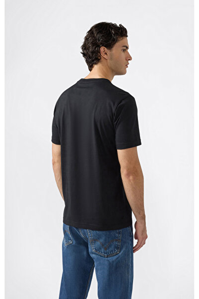 Champion Short-Sleeve Tee Men's Black T-Shirt - 221814-Kk001