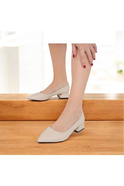 mersin md tekstil κλασικά παπούτσια με μαύρο τακούνι μεγάλου μεγέθους